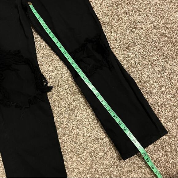 GRLFRND Helena Black Sands Straight Leg High Rise Jeans - Picture 10 of 11